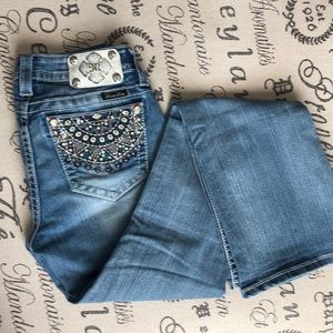 Miss Me Jeans Size 28/34 Mid-Rise Boot Cut